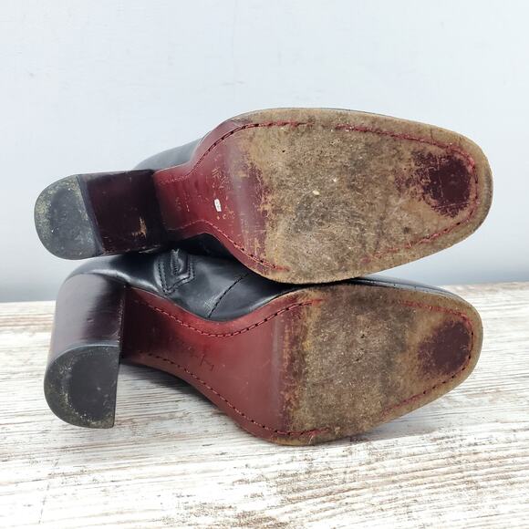 Elizabeth and James E Chaps Leather Bootie 6 - Picture 6 of 8